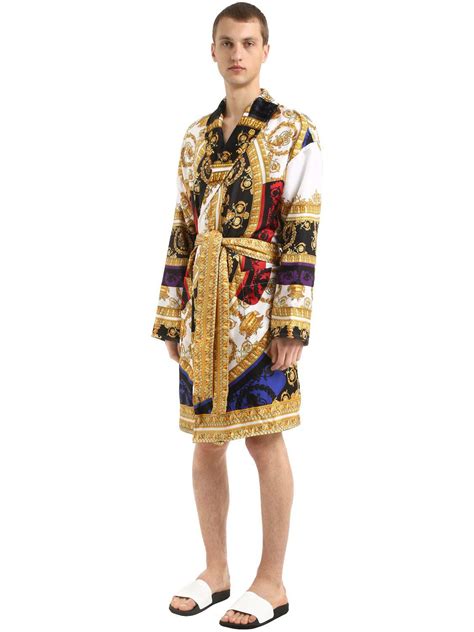 mens versace rob|men's luxury robes Versace.